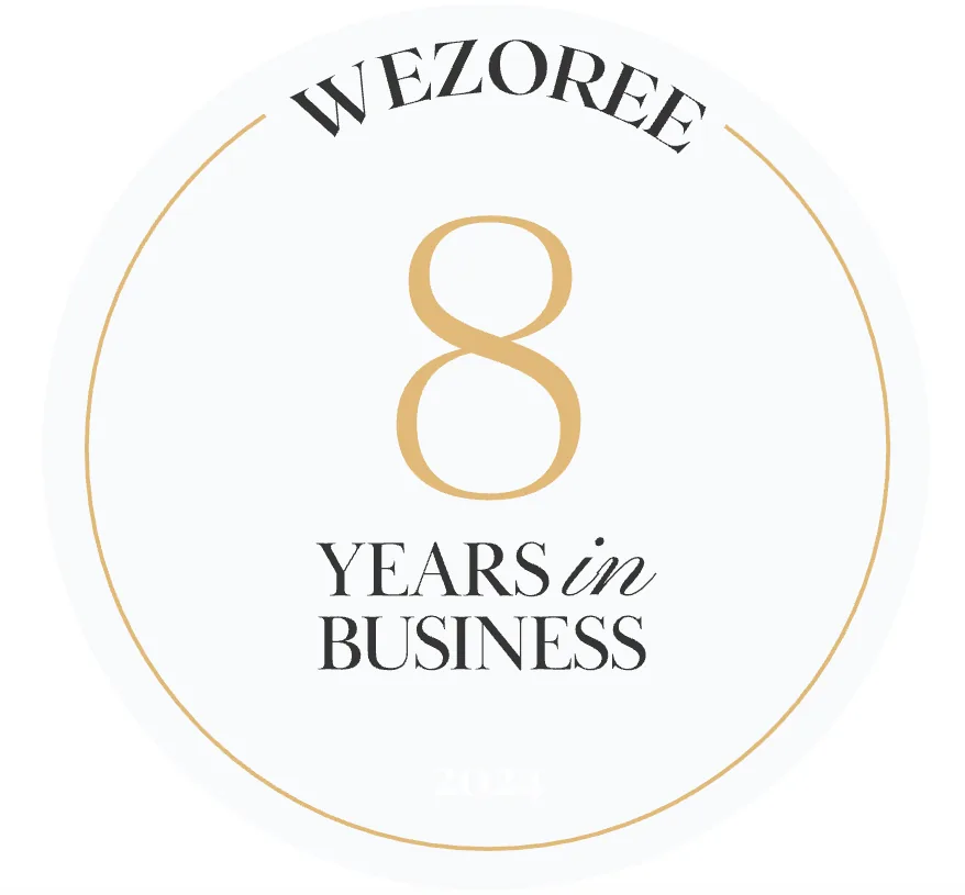 Wezoree, 8 years in business