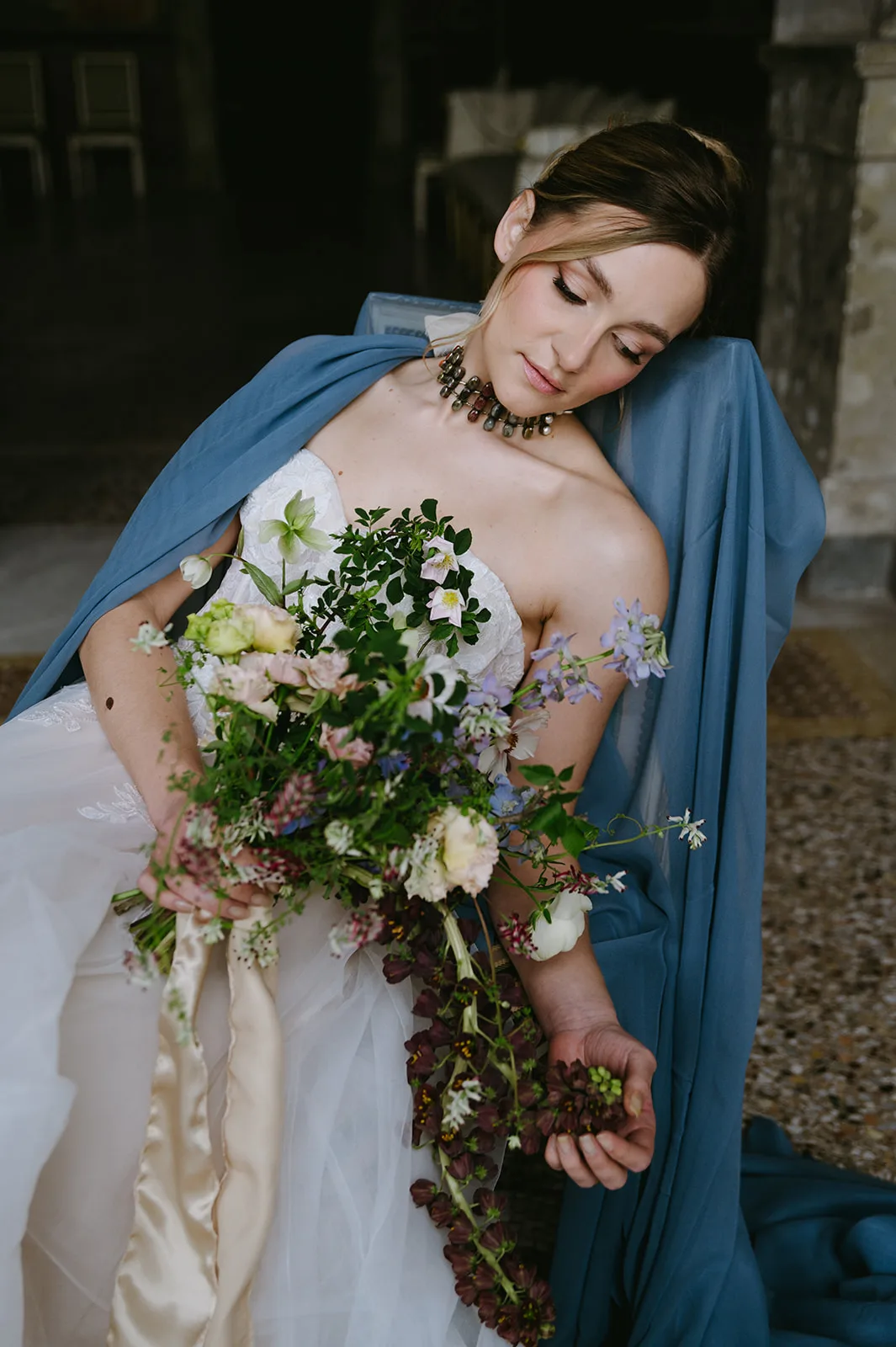 Salone d'Estate bridal editorial at Palazzo Chigi, Ariccia, near Rome (32)