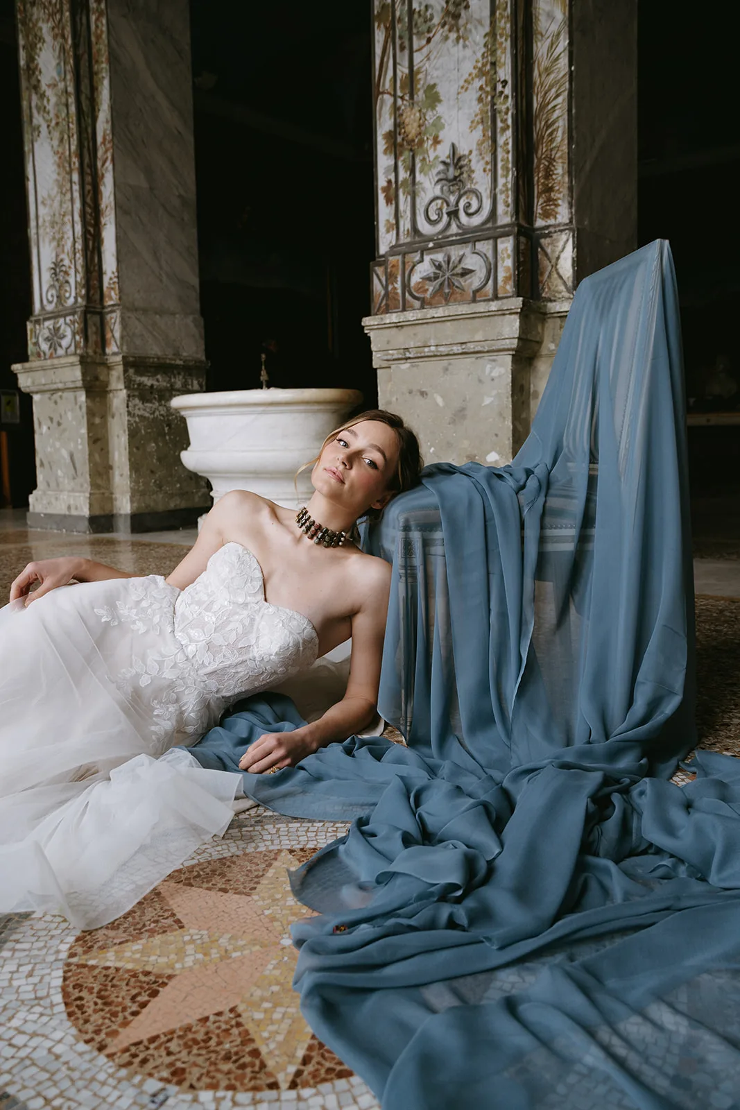 Salone d'Estate bridal editorial at Palazzo Chigi, Ariccia, near Rome (34)