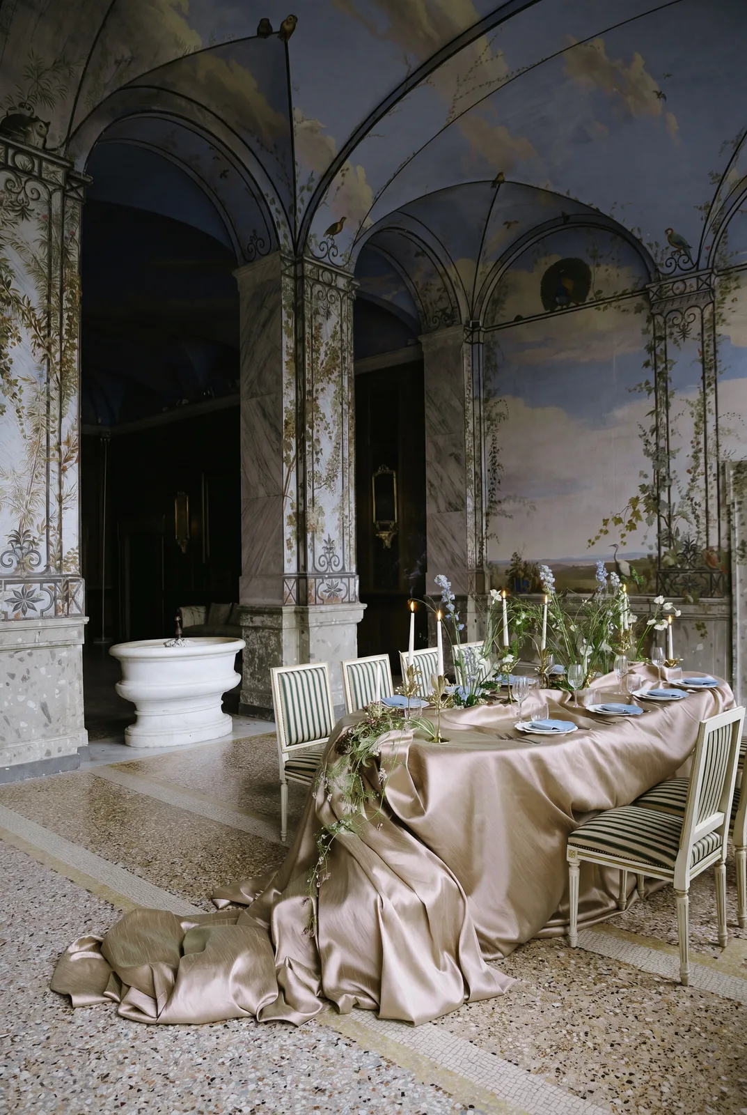 Salone d'Estate bridal editorial at Palazzo Chigi, Ariccia, near Rome (48)
