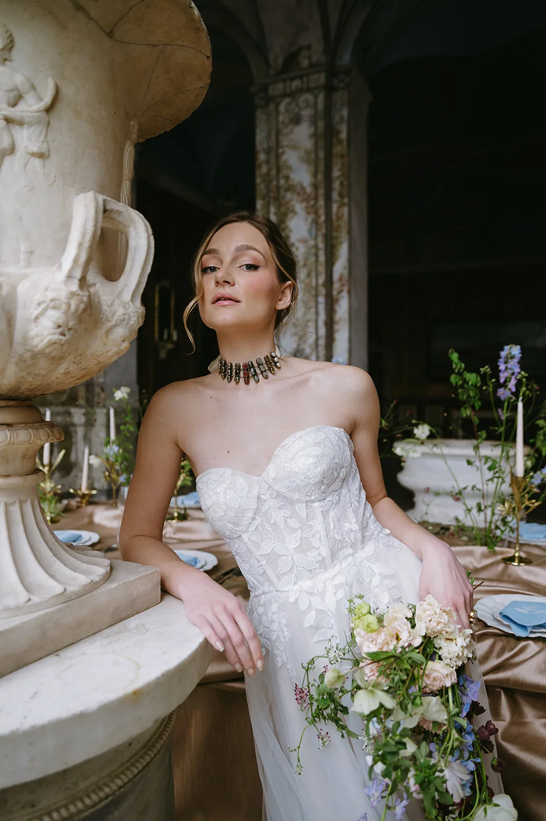 Salone d'Estate bridal editorial at Palazzo Chigi, Ariccia, near Rome (56)