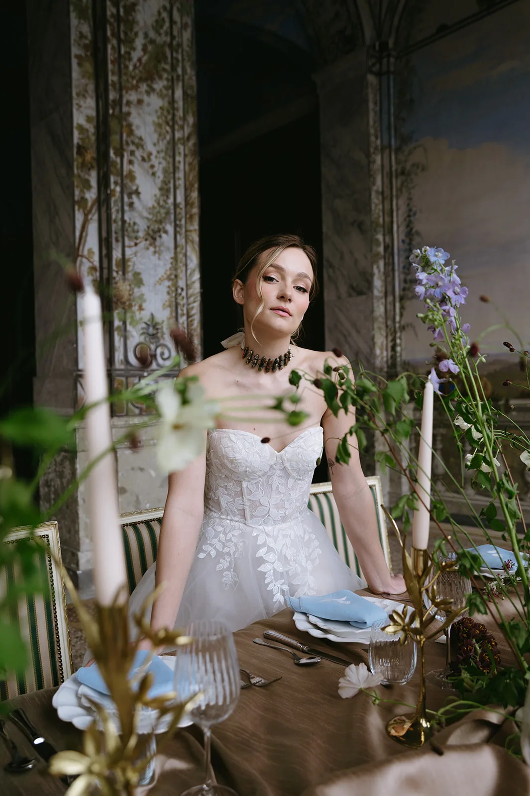 Salone d'Estate bridal editorial at Palazzo Chigi, Ariccia, near Rome (59)