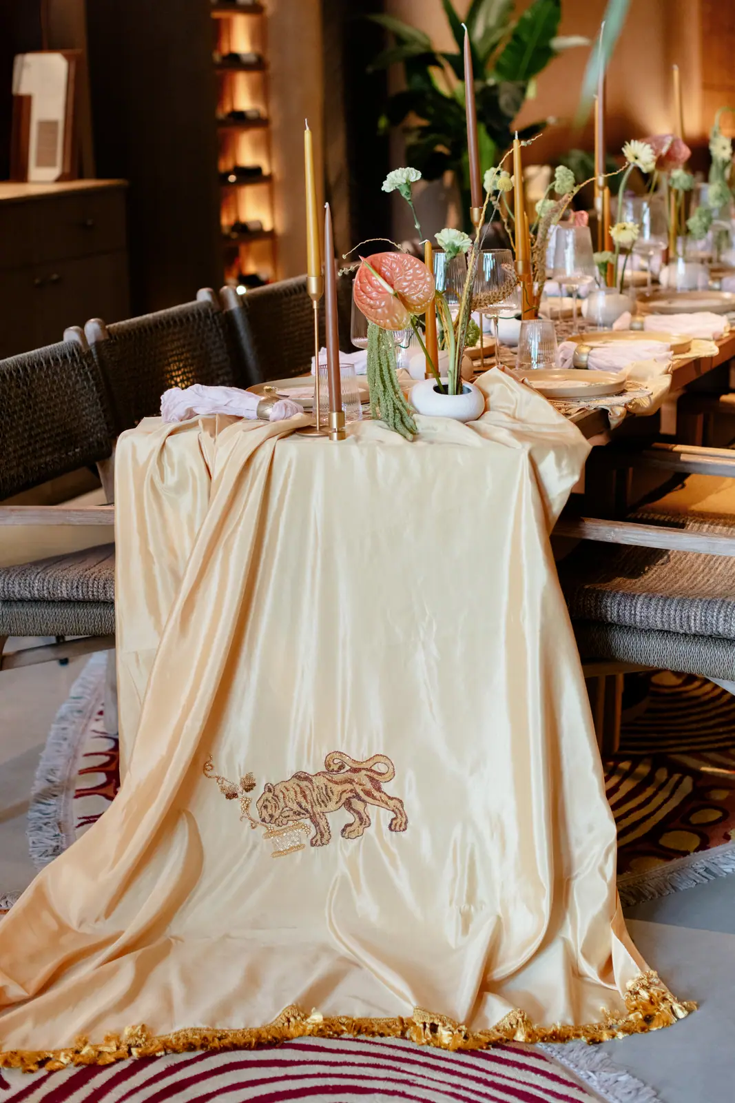 An Earthly Welcome at Sana Restaurant, Dubai — welcome dinner by Zahra Studio