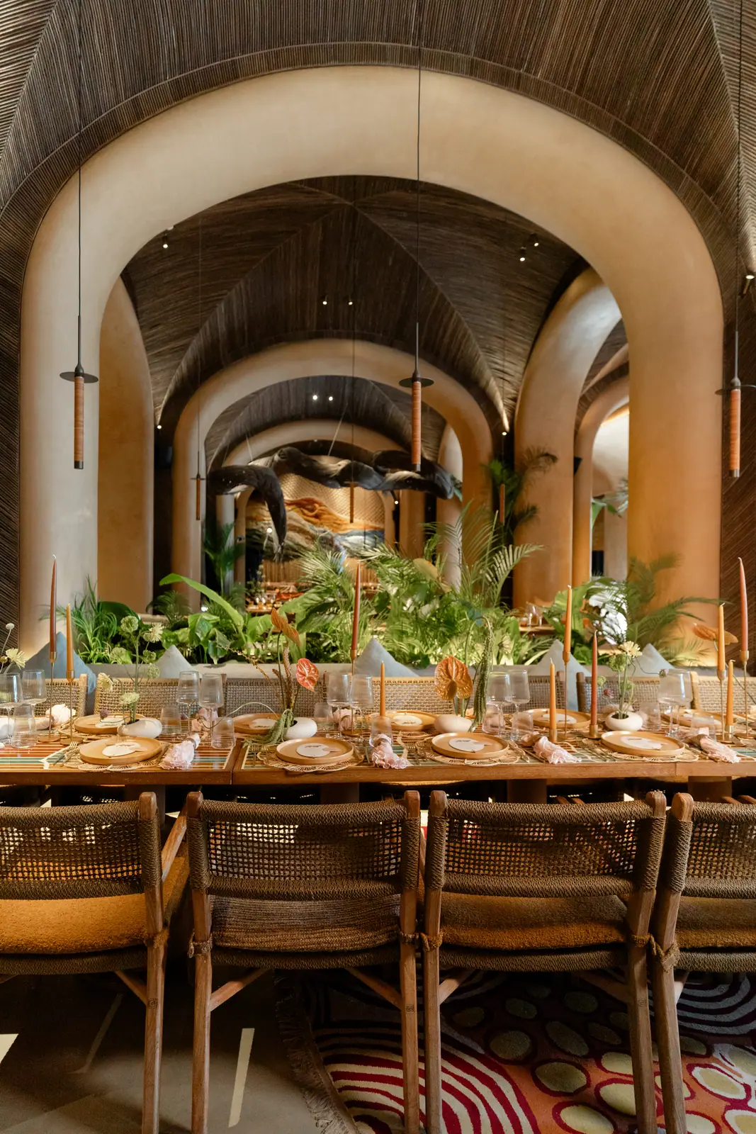 An Earthly Welcome at Sana Restaurant, Dubai — welcome dinner by Zahra Studio