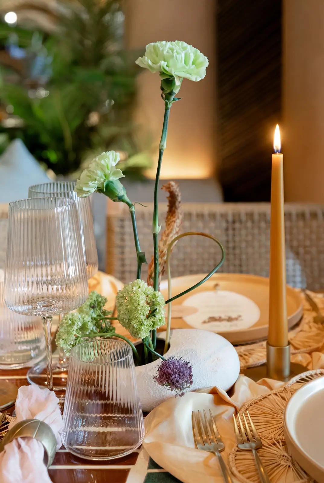 An Earthly Welcome at Sana Restaurant, Dubai — welcome dinner by Zahra Studio
