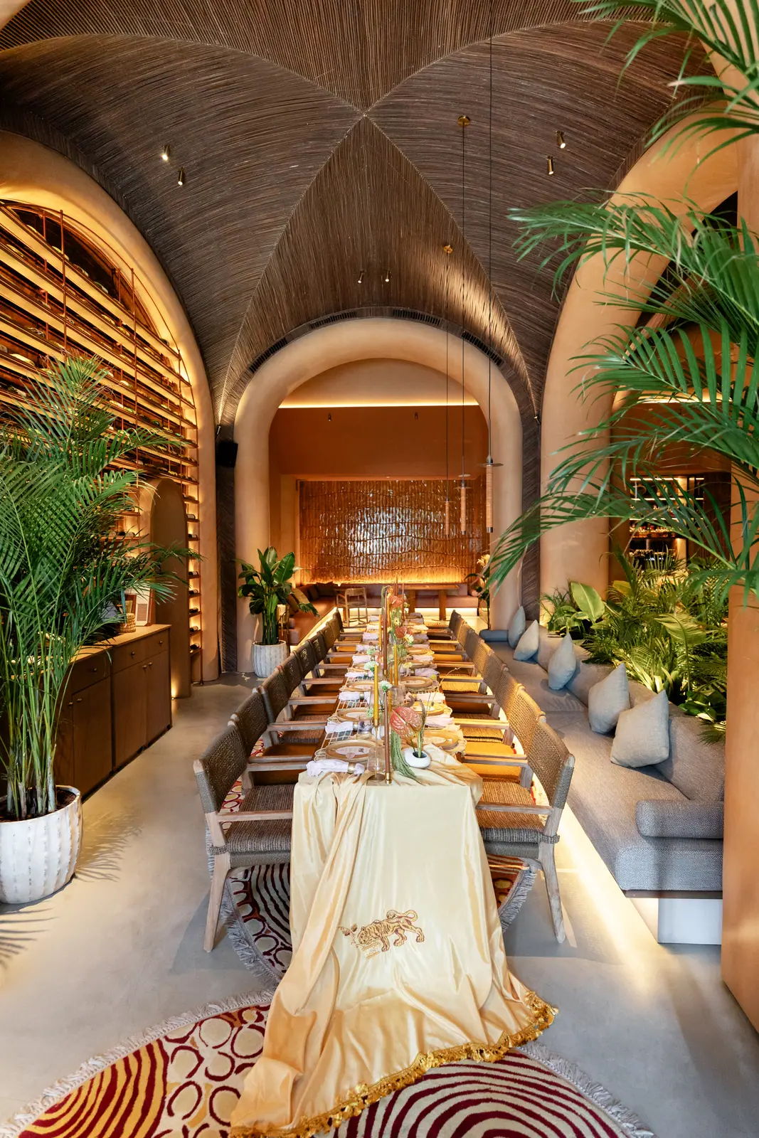 An Earthly Welcome at Sana Restaurant, Dubai — welcome dinner by Zahra Studio