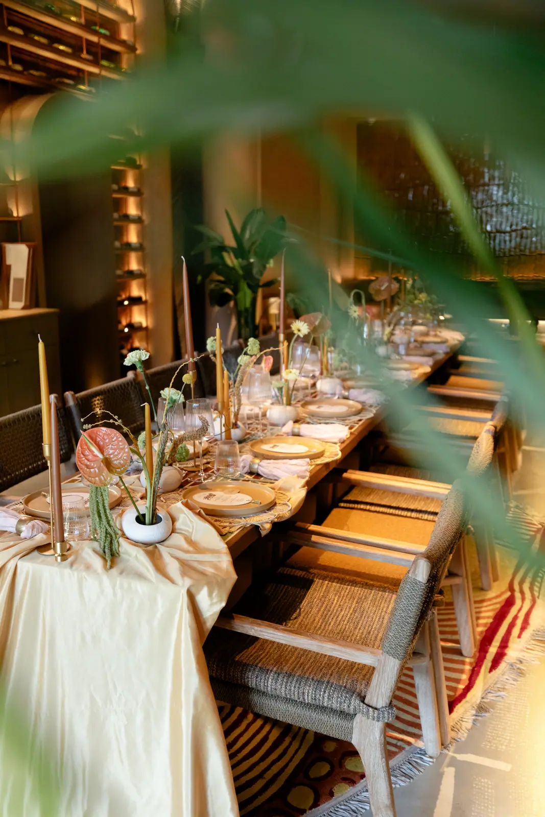 An Earthly Welcome at Sana Restaurant, Dubai — welcome dinner by Zahra Studio